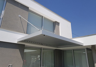 Aluminum pergolas